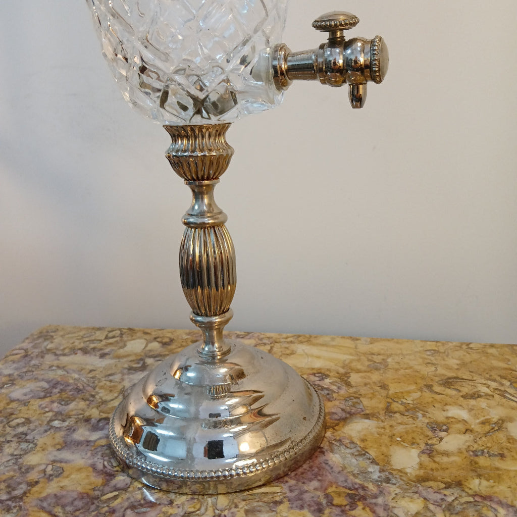 silver water spout French absinthe decanter at French Originals NZ