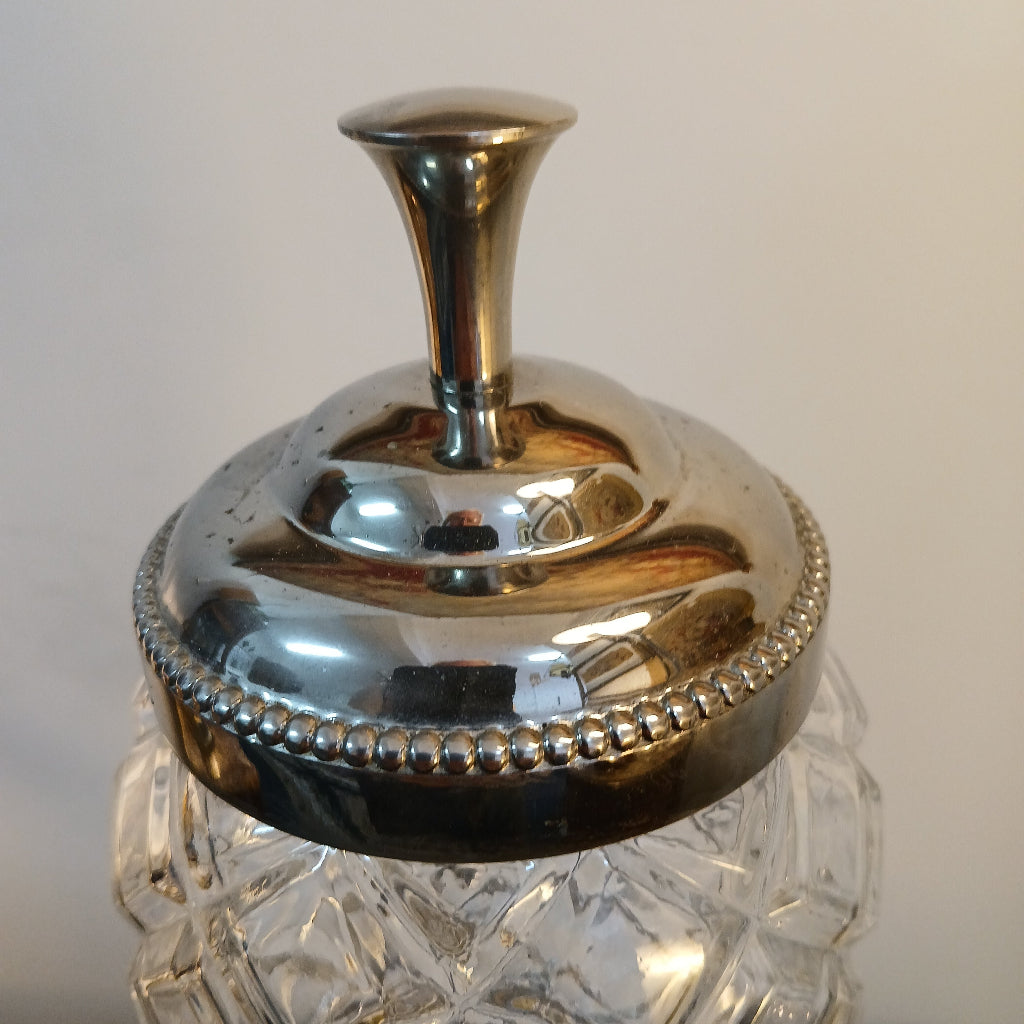 French vintage absinthe ecanter silver top at French Originals NZ