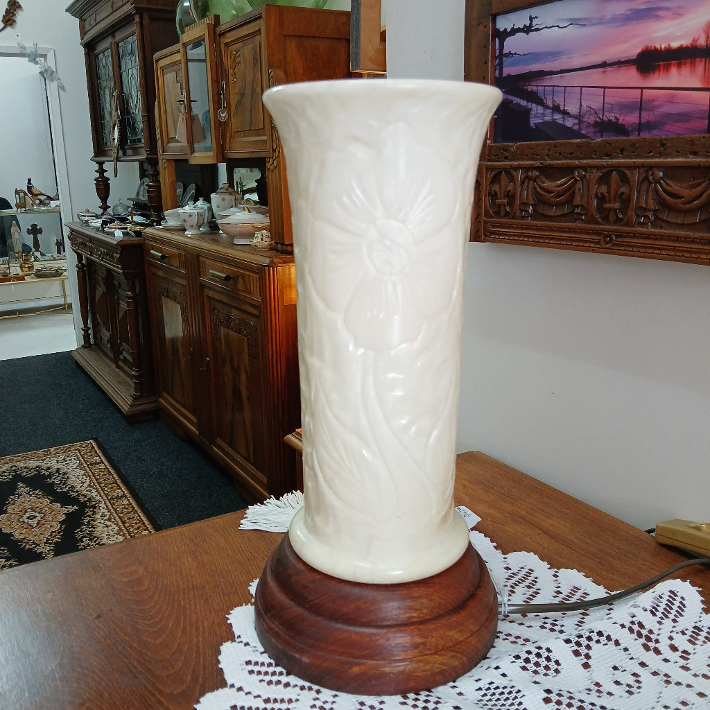 French Alabaster vase lamp at French Originals NZ