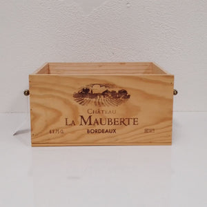 Chateau Mauberte Bordeaux wine box table caddy at French Originals NZ