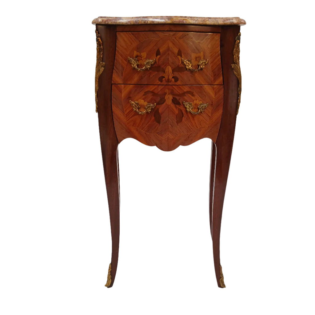 Louis XV style French vintage bedside table at French Originals NZ