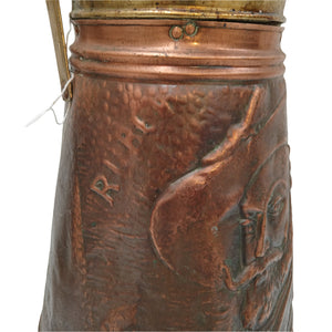 Reubens imprint of French vintage copper scuttle at French Originals NZ