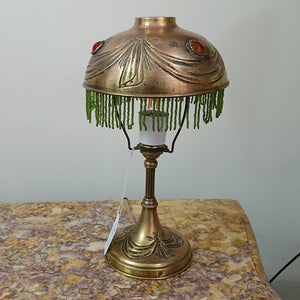 French antique brass lamp at French Originals NZ