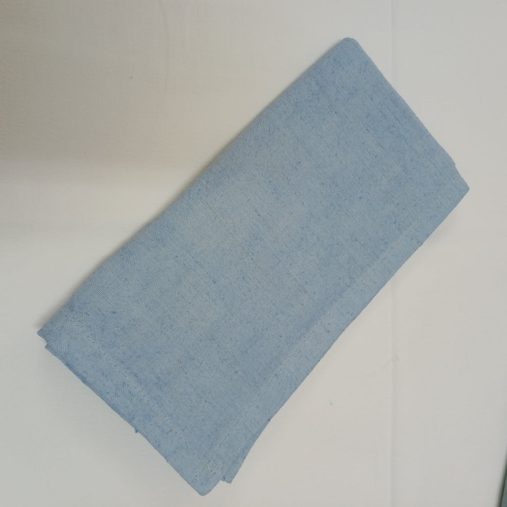 China blue colour French linen napkin at French Originals NZ