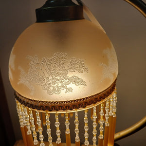 French art deco glass lamp shade at French Originals NZ