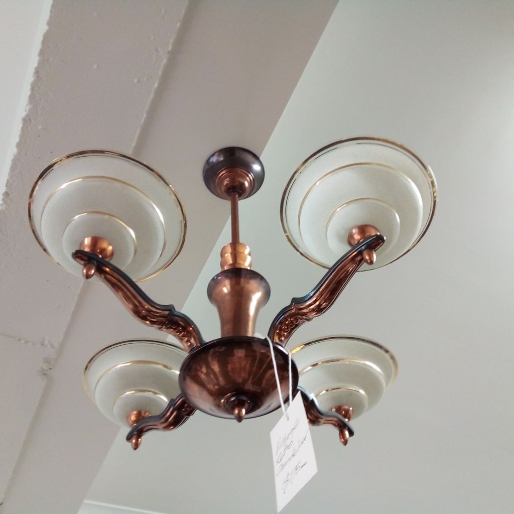French art deco pendant light at French Originals NZ