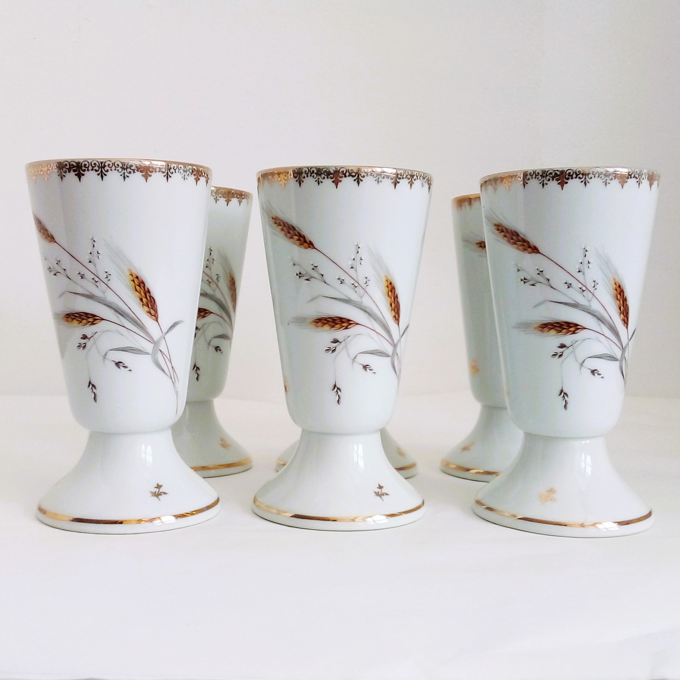 French vintage porcelain mugs at French Originals NZ