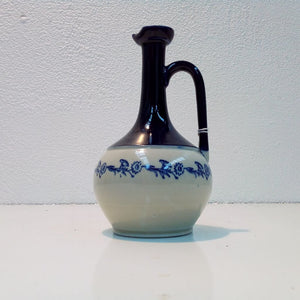 Style C French antique collectableblue ceramic jug at French Originals NZ