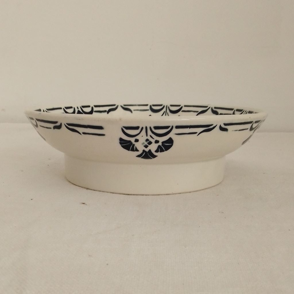 f. footed bowl French antique Badonviller at French Originals NZ