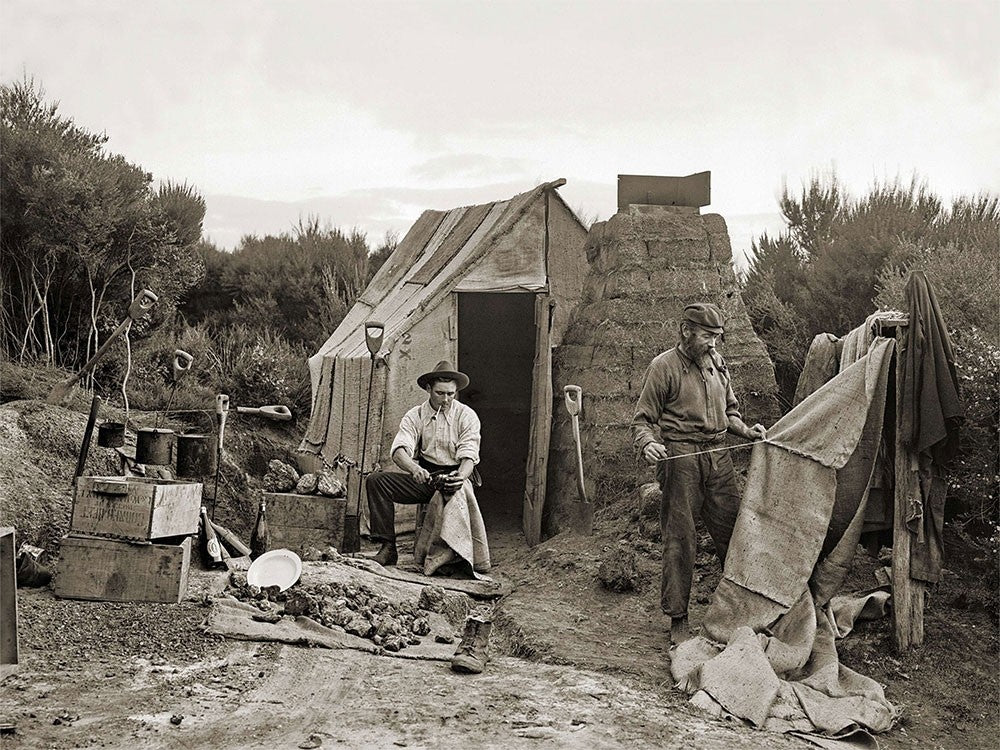 Gum Diggers Camp Arthur Northwood Photograph
