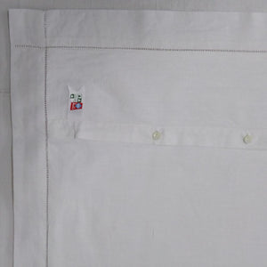 Edge detail on metis french vintage euro pillowcase from French Originals NZ